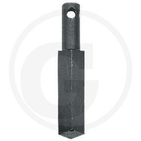 Rotorzinken L=175 25X25 30 Grad Granit 56030 E-23374